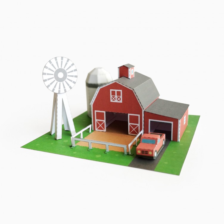 Amerikanische Farm Amerikanische Farm