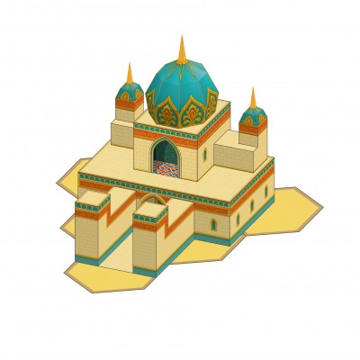 Palast von Sahram